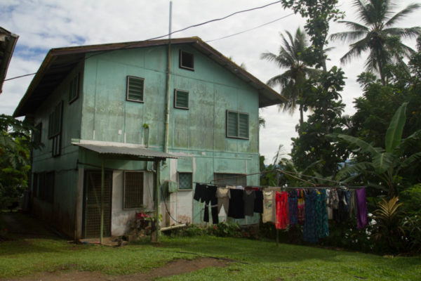 The Catholic Mission in Kerema offers humble rooms for tired travellers.