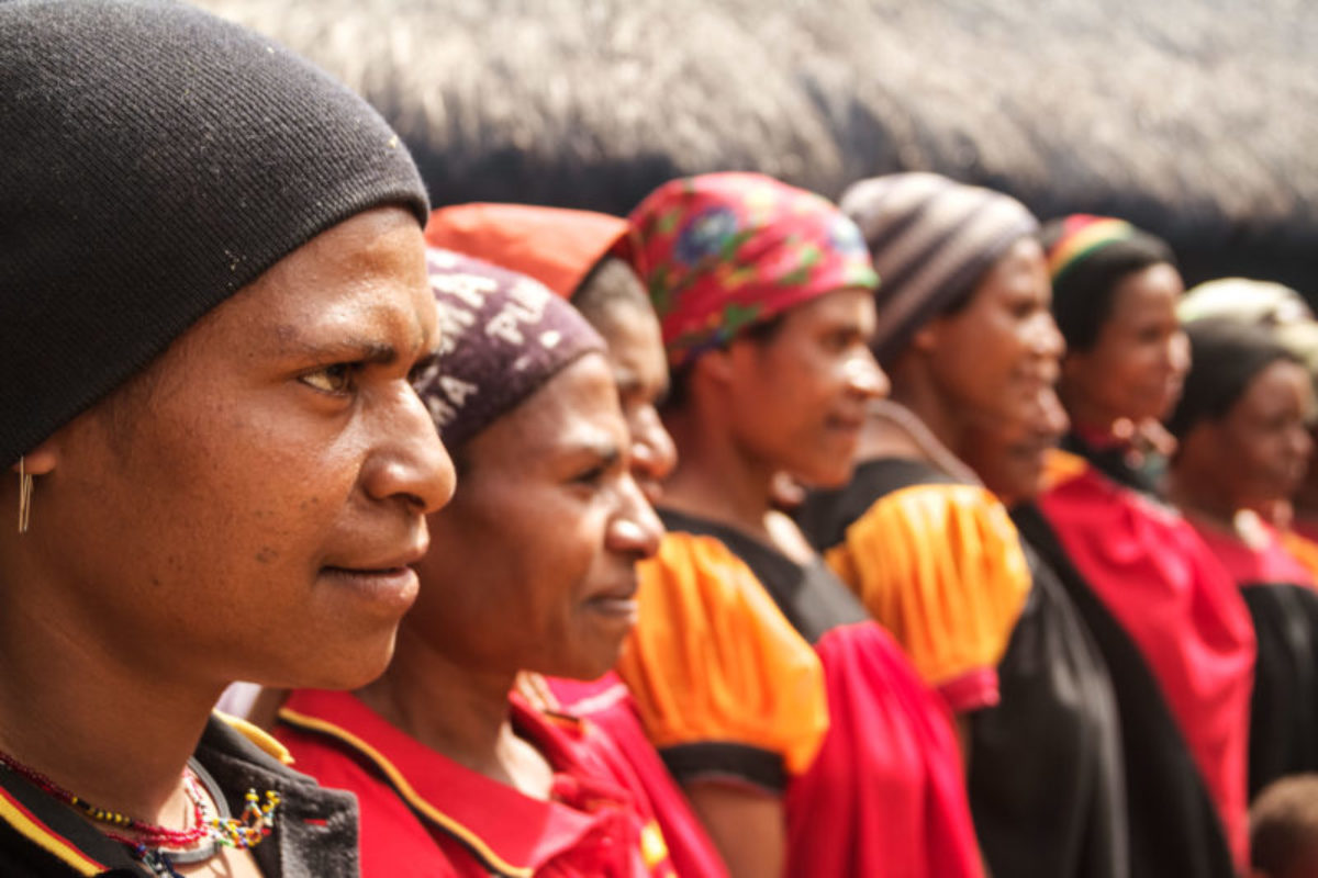 Katopa, Hela Province, 2013. One of the most important ways of creating change at a local level is to work with women and women’s groups across the country are driving socio-economic growth in the most rural areas.