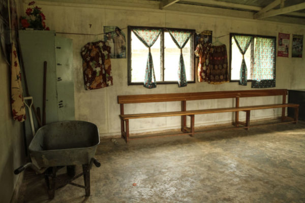 Nogoli, Hela Province, 2013. An HIV/AIDS centre in the rural village of Nogoli.