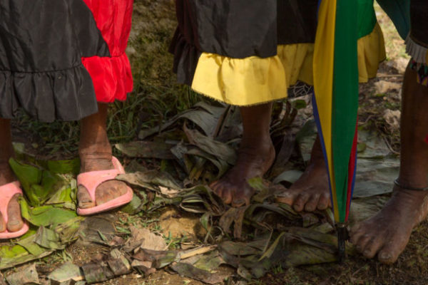 Hides, Hela Province, 2018.