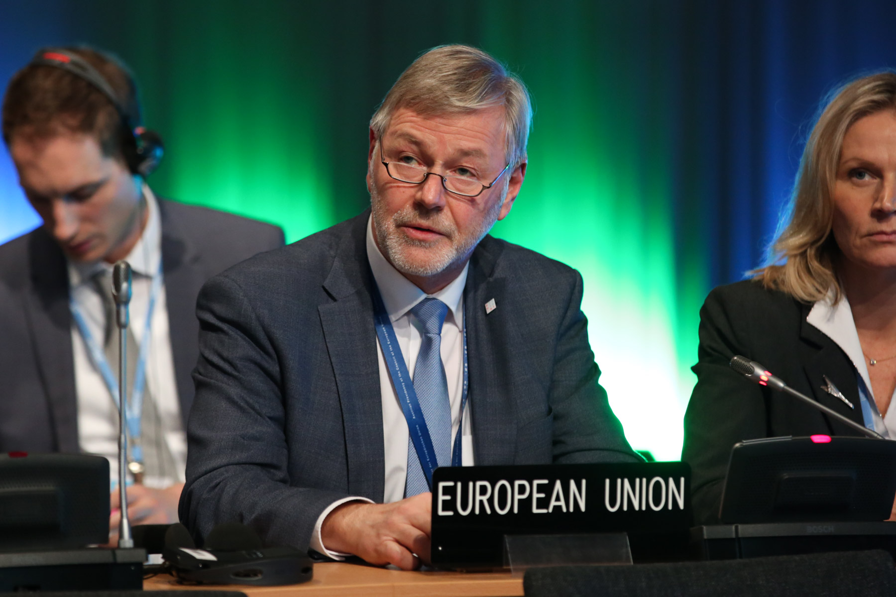 COP24, Katowice, 2018. Helmut Hojesky, EU.